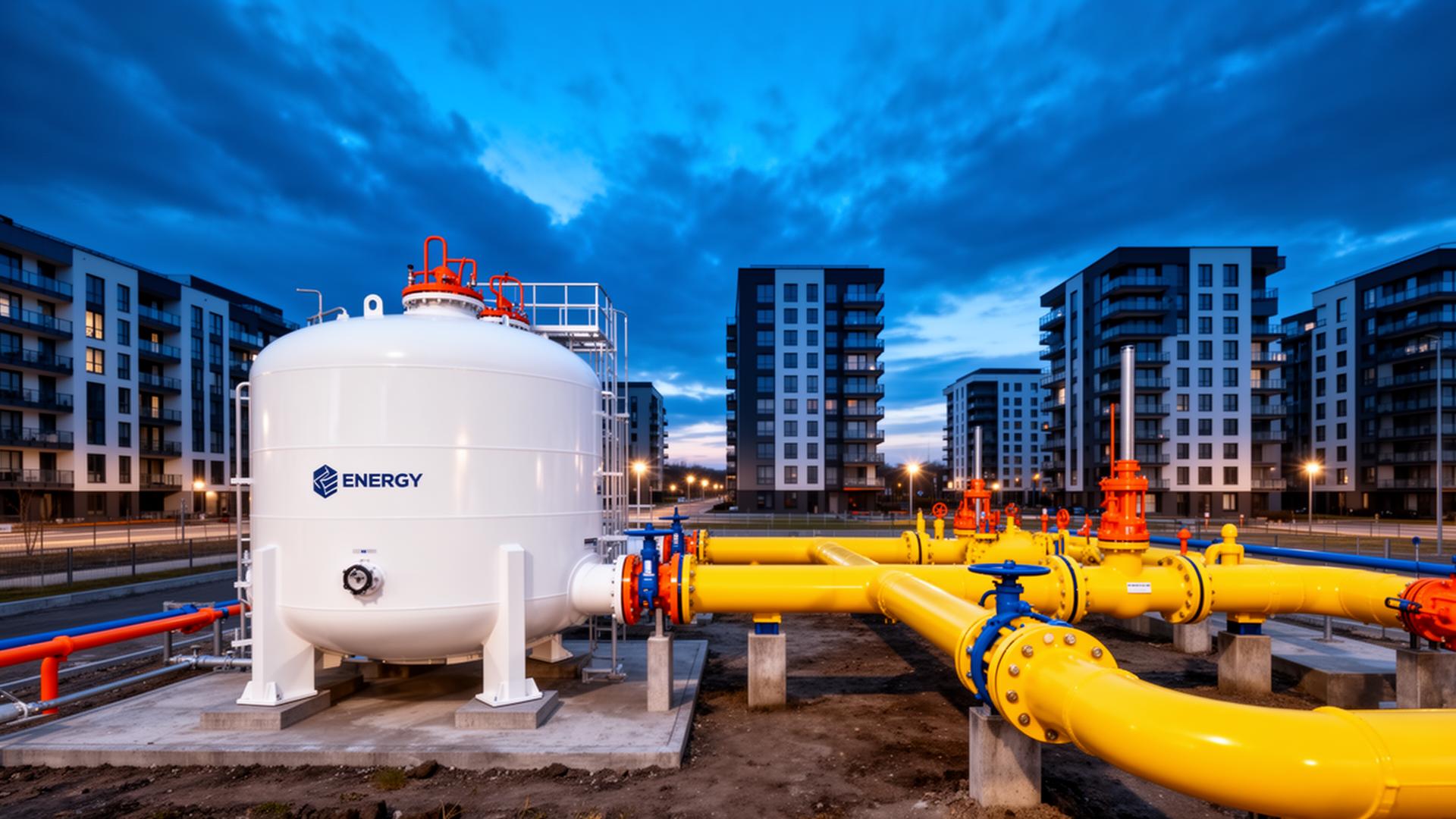 Modern gas storage and pipeline infrastructure