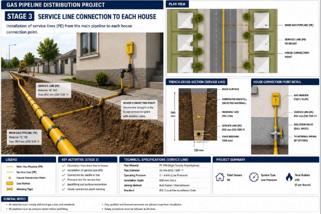 Service Line Connections